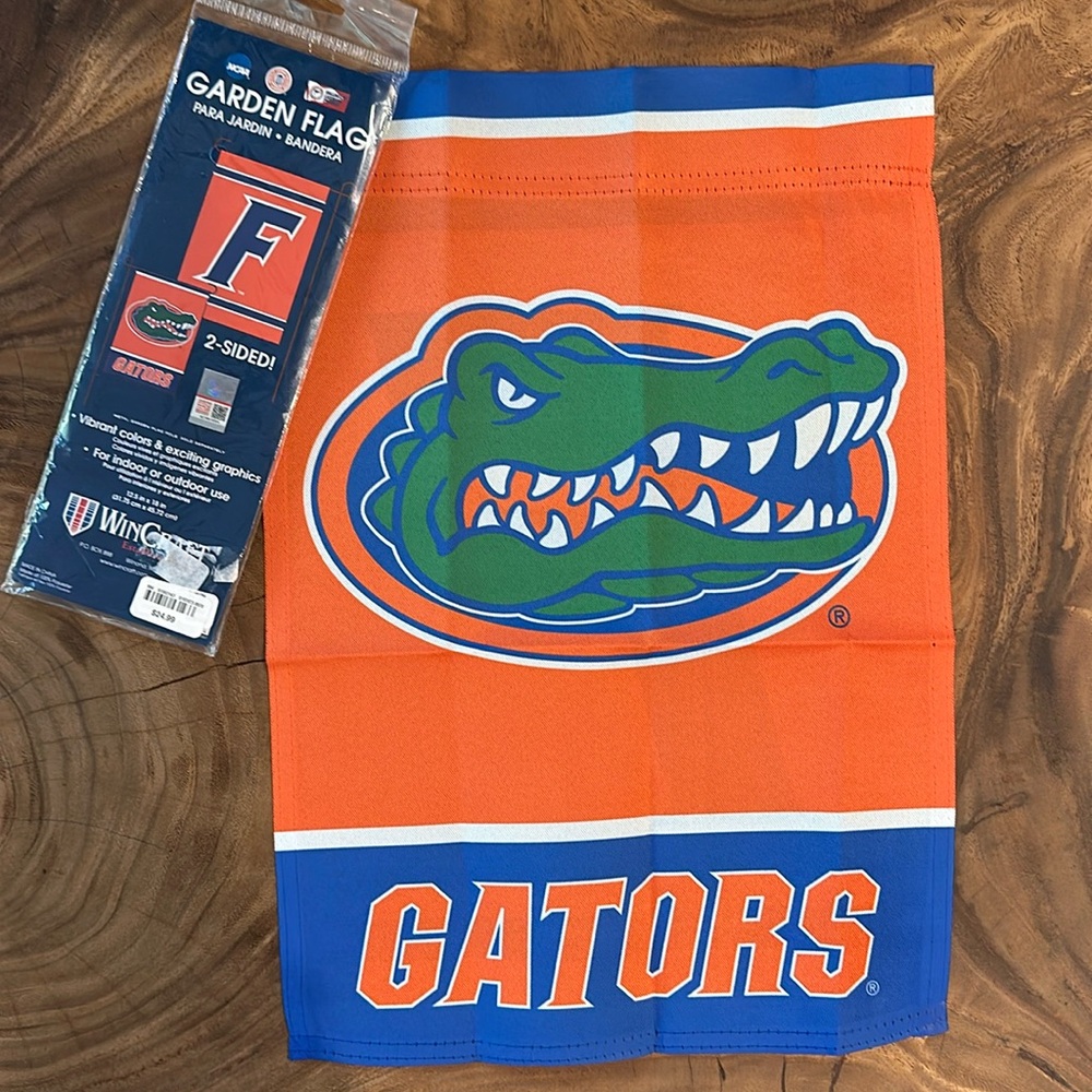 Wincraft Florida Gators two sided garden flag
